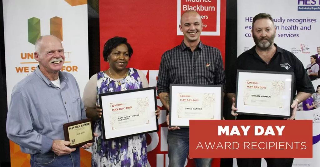 May Day Award Recipients 2015