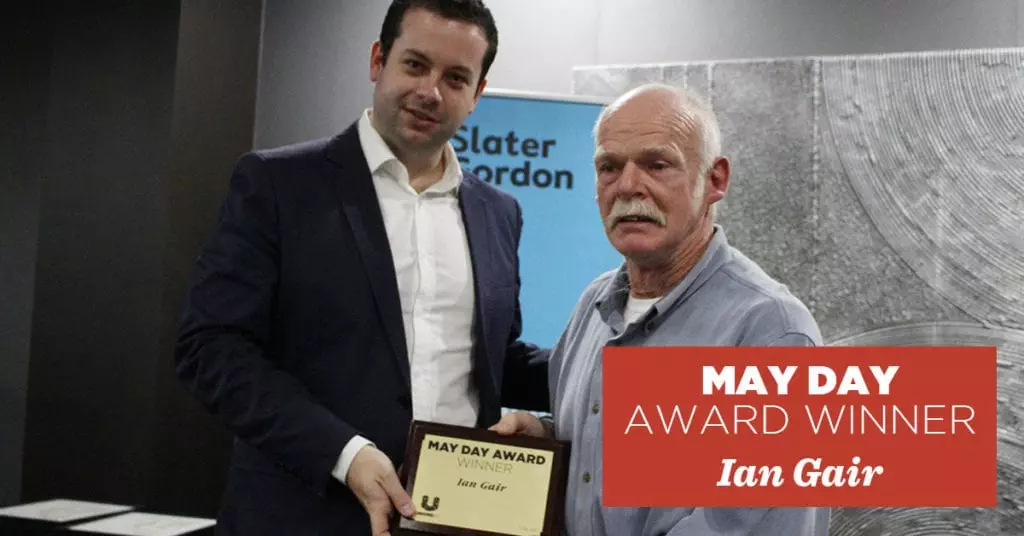 May Day Award Winner Ian Gair